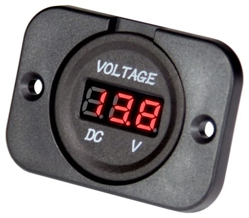 APDCP8 LED PANEL MOUNT VOLTMETER