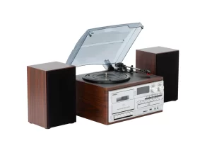 CD114BR Brown Lenoxx Australia CD High Fi System with Turntable and One  Cassette Player We are Authorised Lenoxx Dealers and Have access to  their full range of products Call us on 1800503585
