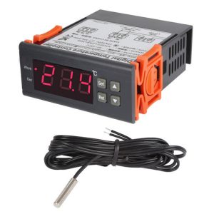 12V DC TEMPERATURE CONTROLLER WITH DIGITAL TEMPERATURE DISPLAY TEMP ...