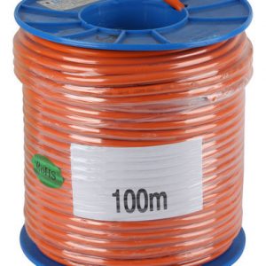 3 CORE Flex ORANGE 15 amp - 1.5MM MAINS ELECTRICAL CABLE X 100 METRES for leads