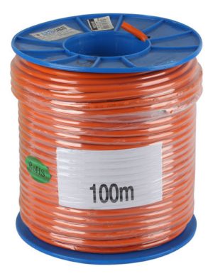 3 CORE Flex ORANGE 15 amp - 1.5MM MAINS ELECTRICAL CABLE X 100 METRES for leads