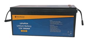 This 12V 300Ah lithium battery (LiFePO4 chemistry) is compatible in size with traditional 300Ah SLA batteries, but with all the benefits of cutting edge lithium technology.